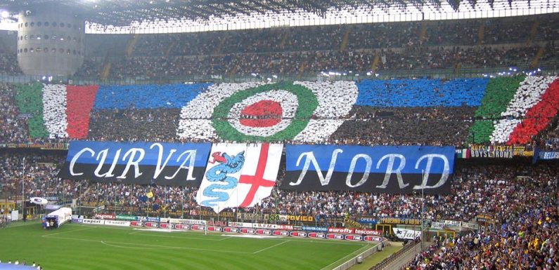 Bandiera Curva Nord Inter Scudetto Campioni Seconda Stella - 140x100cm - Tessuto Poliestere - Ufficiale - Foto 8